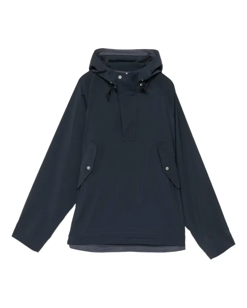 Norse Projects Romsdalen Alpinex hooded jacket - Blau Blau