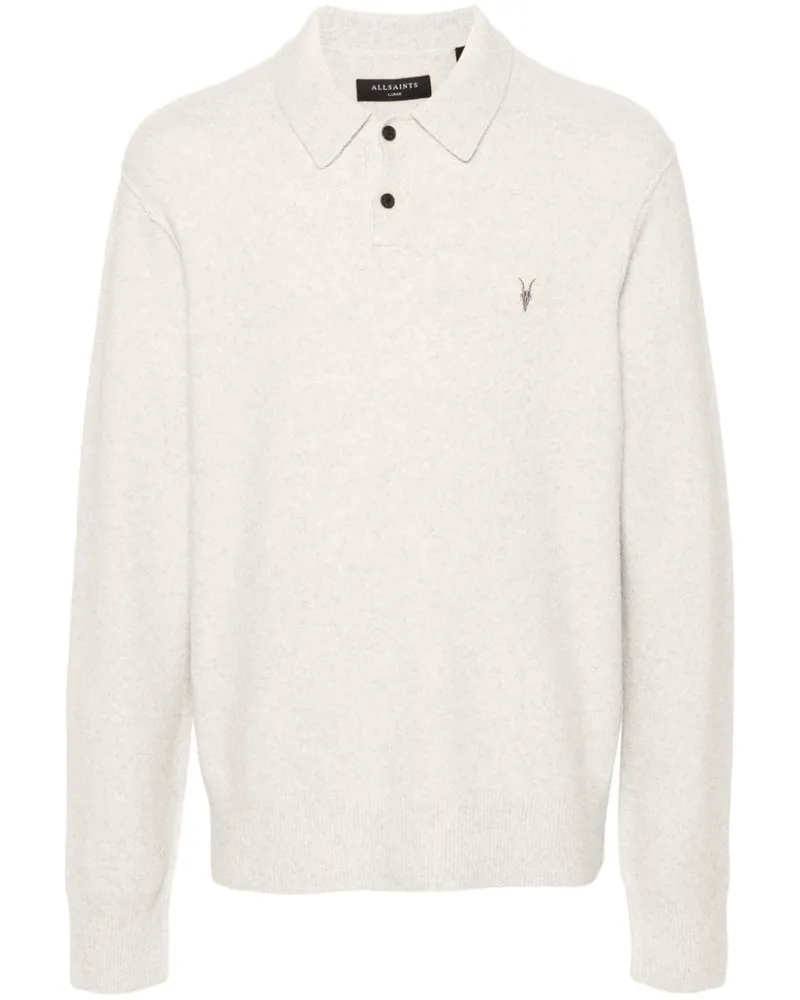 AllSaints Gestrickter Statten Pullover - Nude Nude