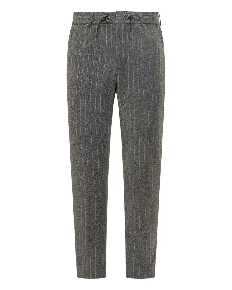 HUGO BOSS pinstripe trousers - Grau Grau