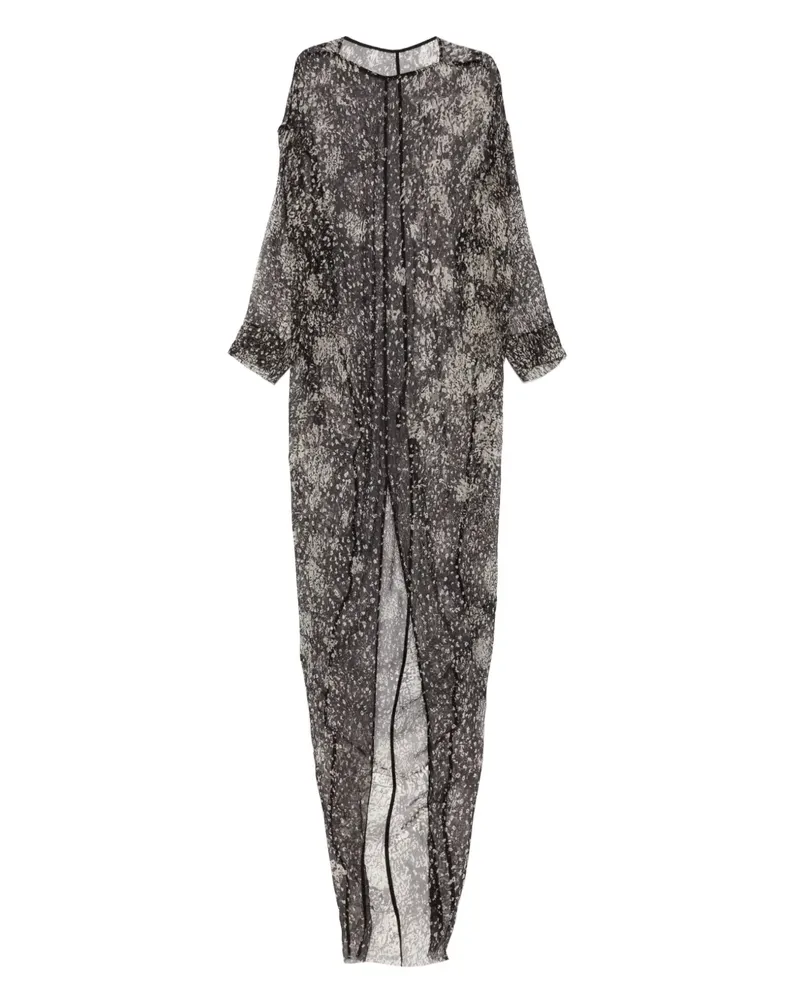 Rick Owens Eclipse Abendkleid - Schwarz Schwarz