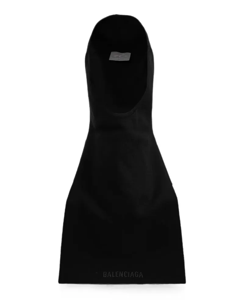Balenciaga Techwear Kapuze - Schwarz Schwarz