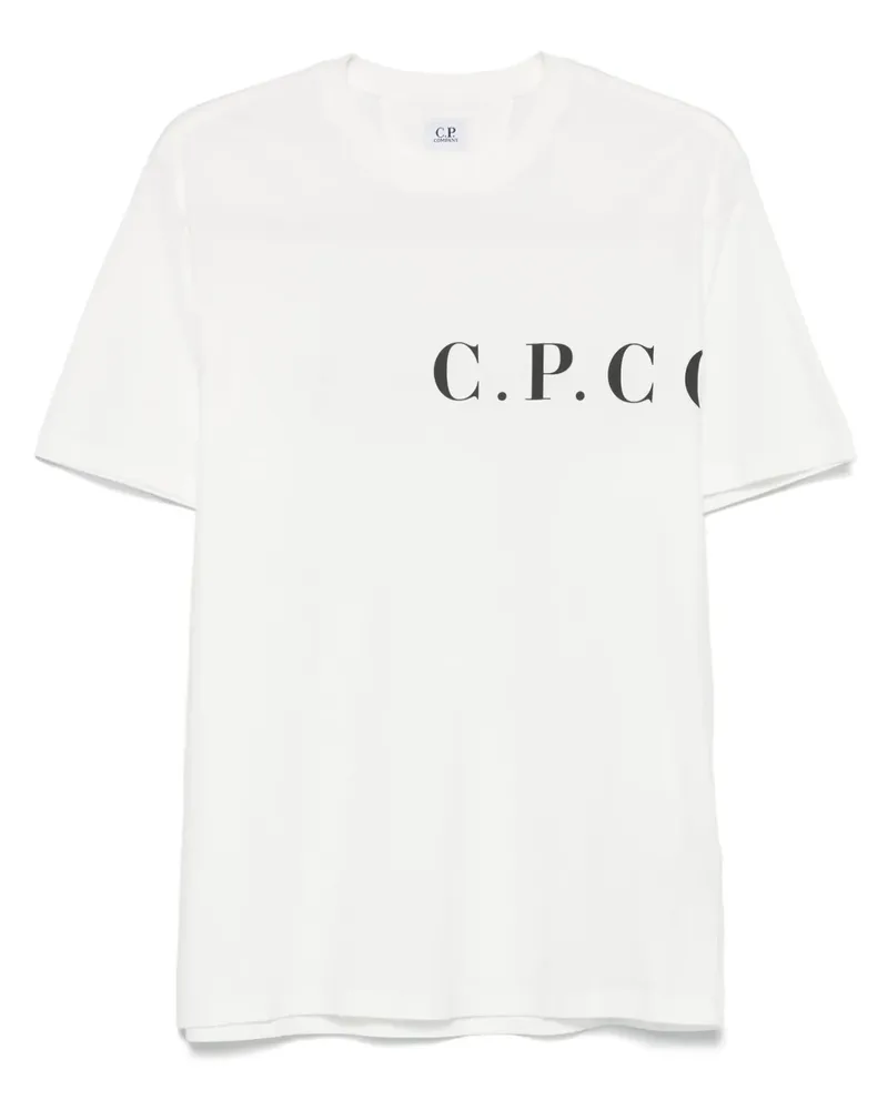C.P. Company Klassisches T-Shirt - Weiß Weiß