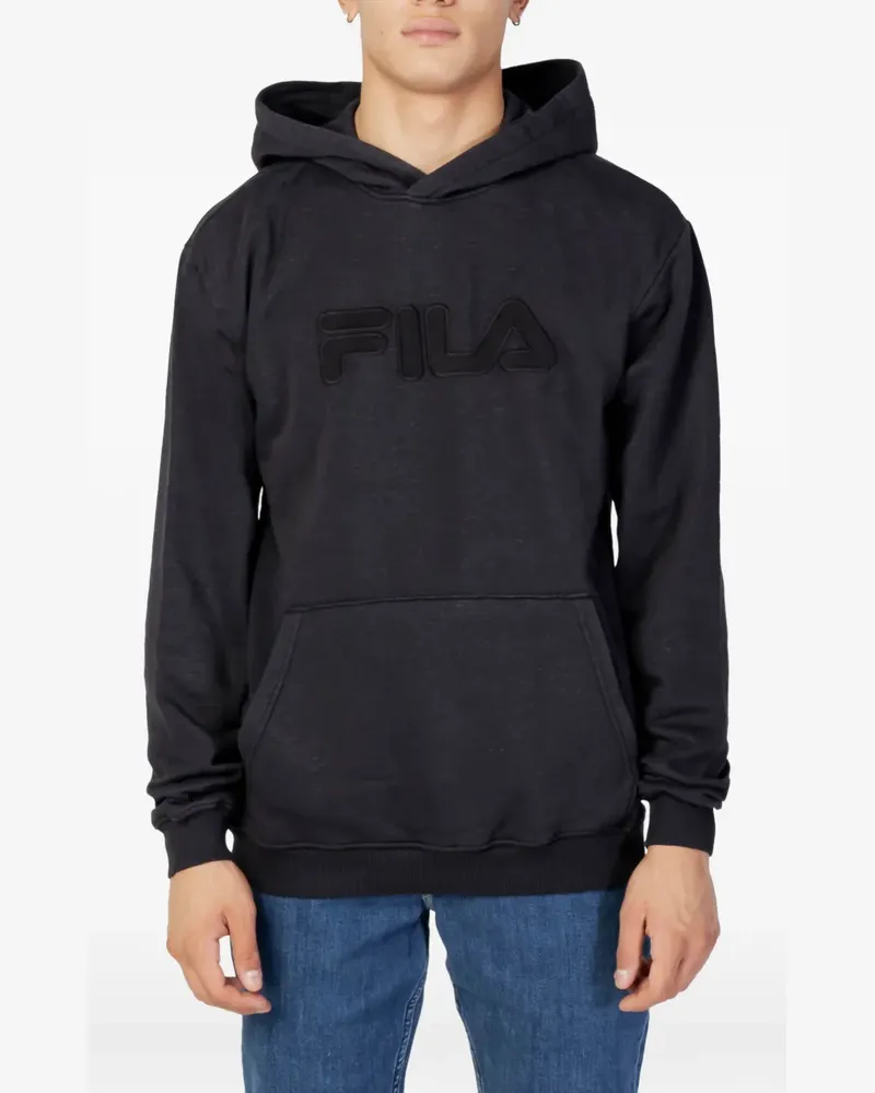 Fila Hoodie mit Logo-Stickerei - Blau Blau