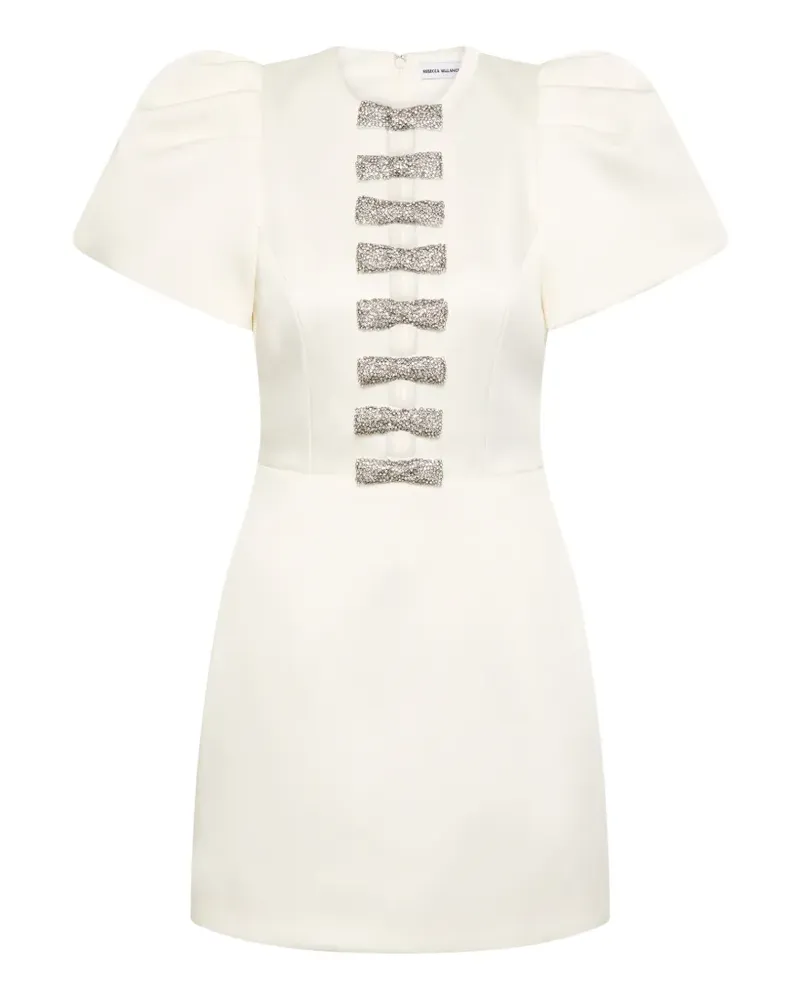 Rebecca Vallance Blaise Minikleid mit Puffärmeln - Nude Nude