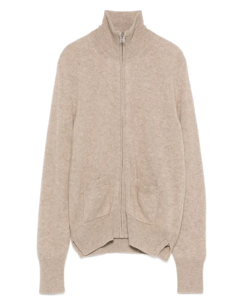 Ermanno Scervino Cardigan mit Reißverschluss - Nude Nude