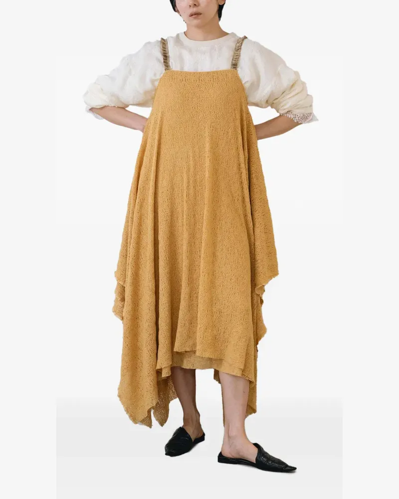 Muller of Yoshiokubo Frost Layer Midikleid - Nude Nude