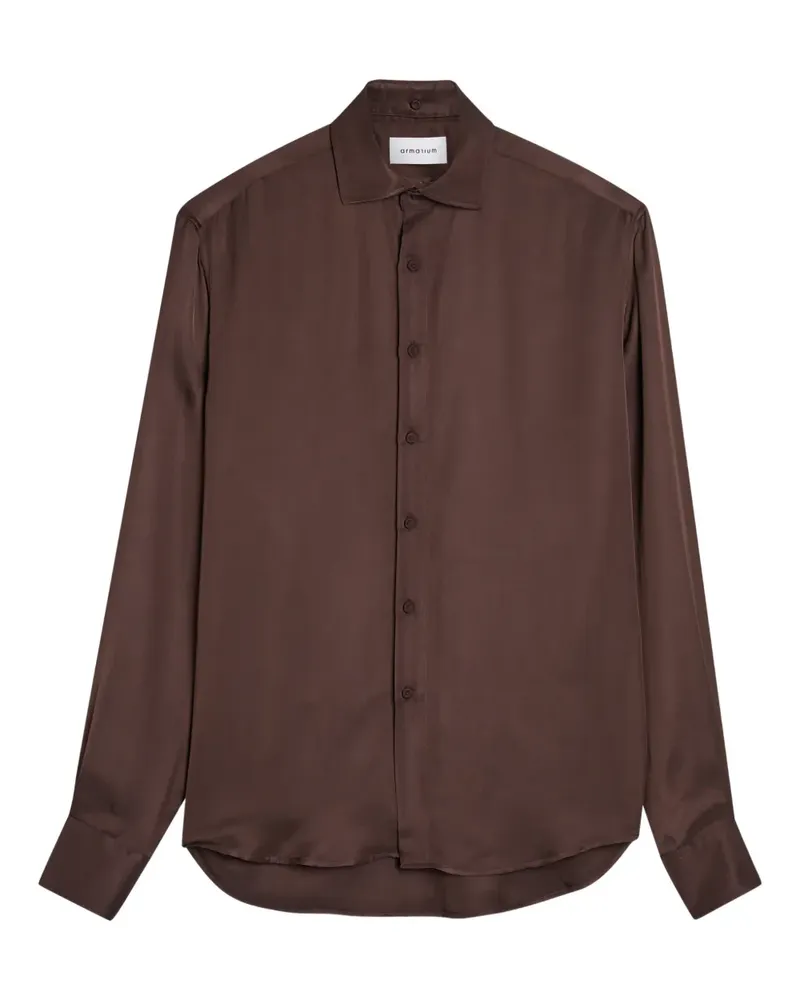 ARMARIUM button-fastening shirt - Braun Braun