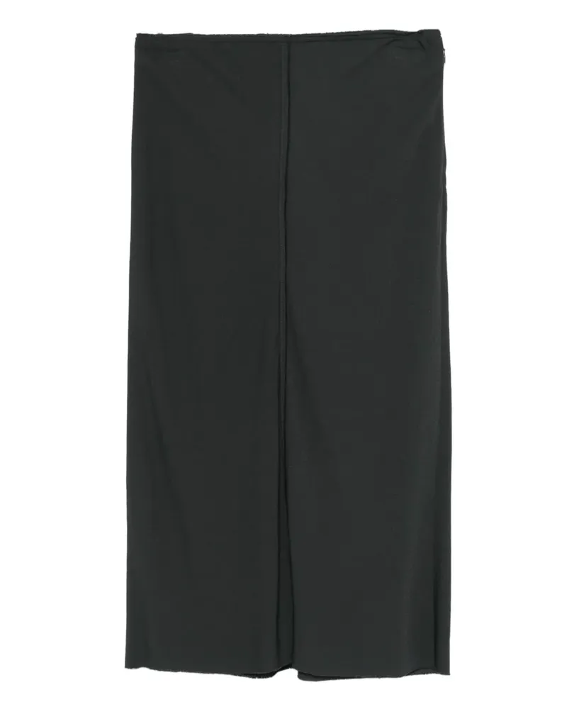 AMI Paris Rock mit Schlitz - Schwarz Schwarz