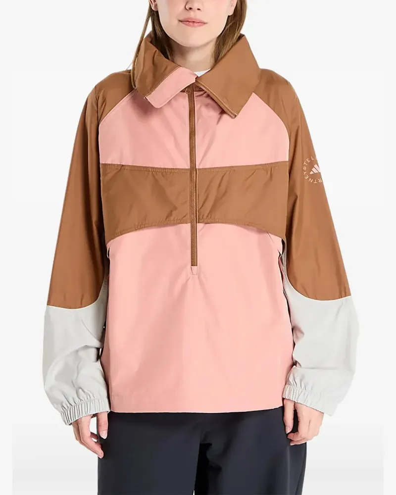 adidas Jacke mit kurzem Reißverschluss - Rosa Rosa