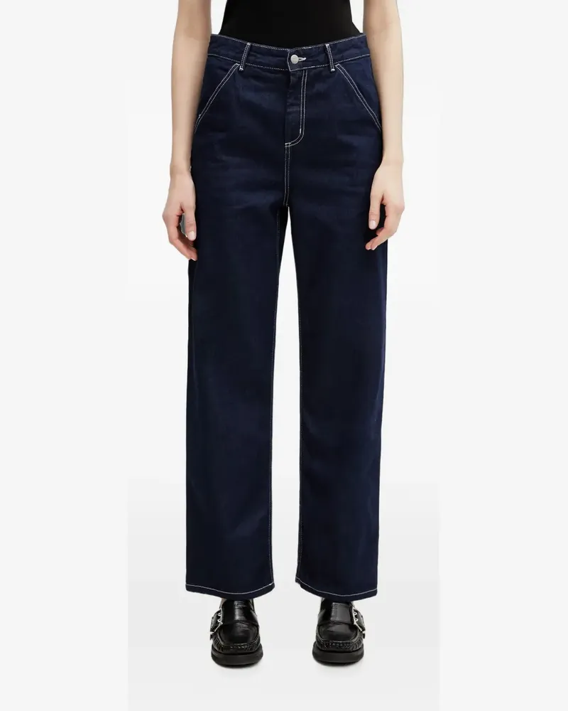 Carhartt WIP Simple contrast-stitch jeans - Blau Blau