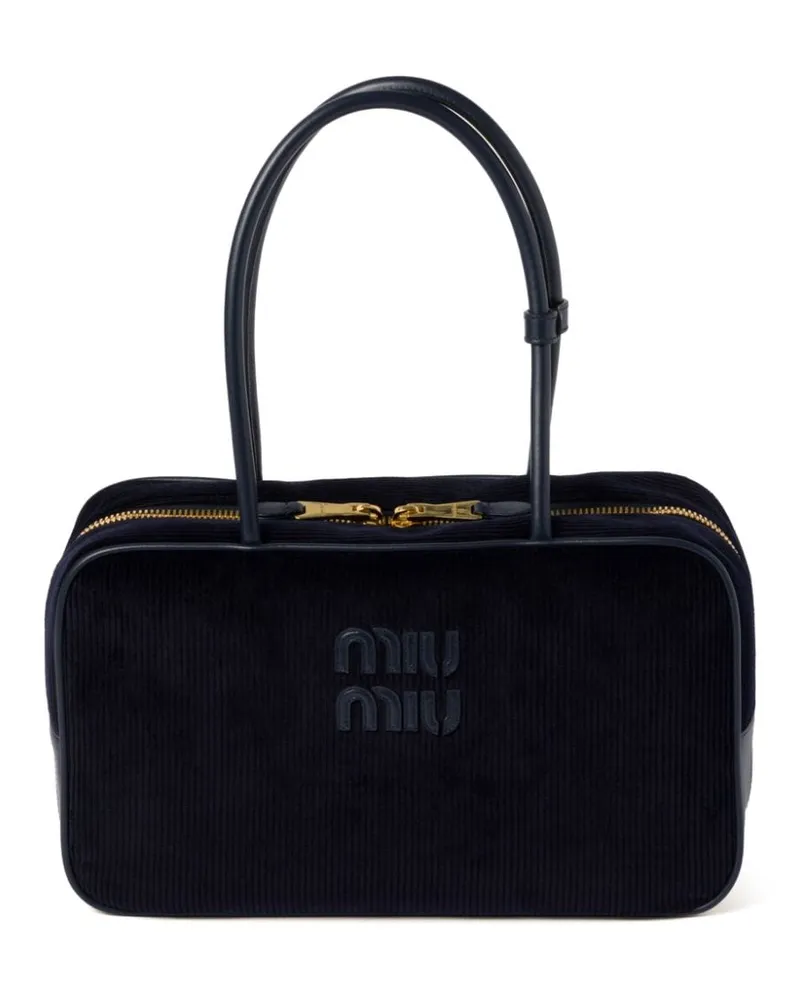 Miu Miu Beau Schultertasche - Schwarz Schwarz
