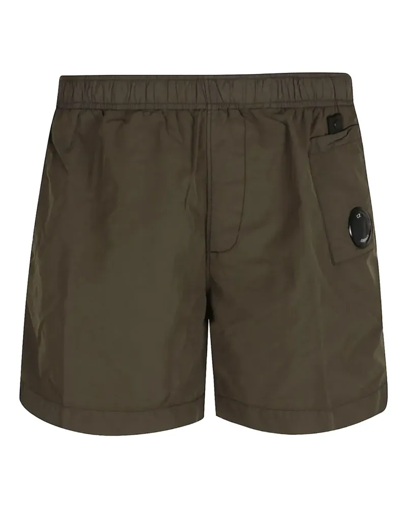 C.P. Company Badeshorts mit Linsen-Detail - Grün Grün