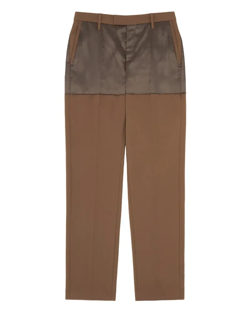 Maison Margiela Zweifarbige Hose - Braun Braun