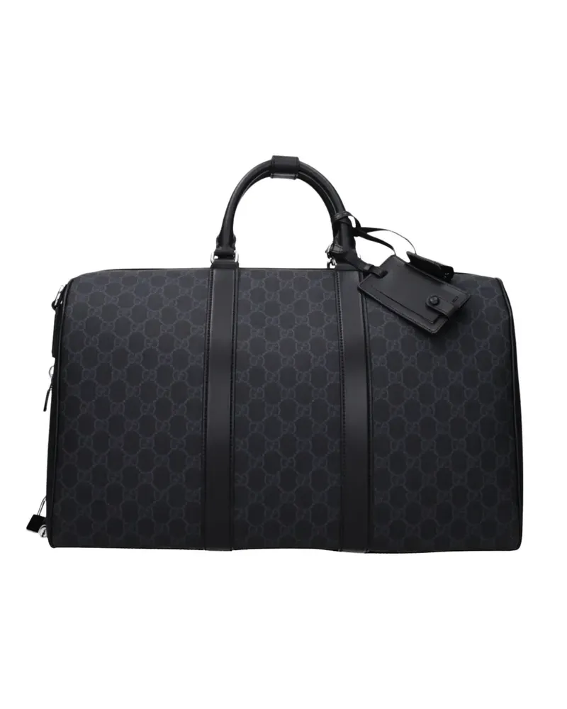 Gucci medium GG Supreme bag - Schwarz Schwarz