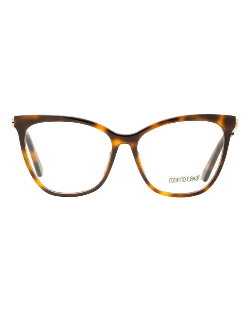 Roberto Cavalli Cat-Eye-Brille - Braun Braun
