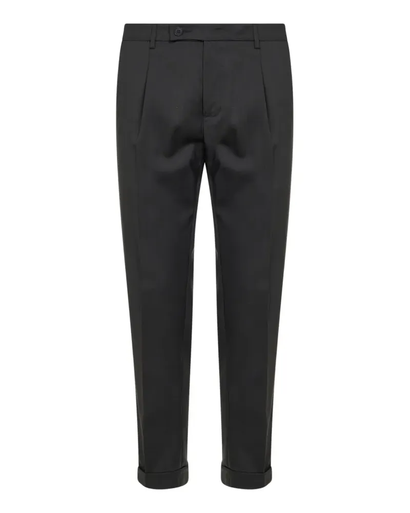 D4.0 pleated-front trousers - Grau Grau