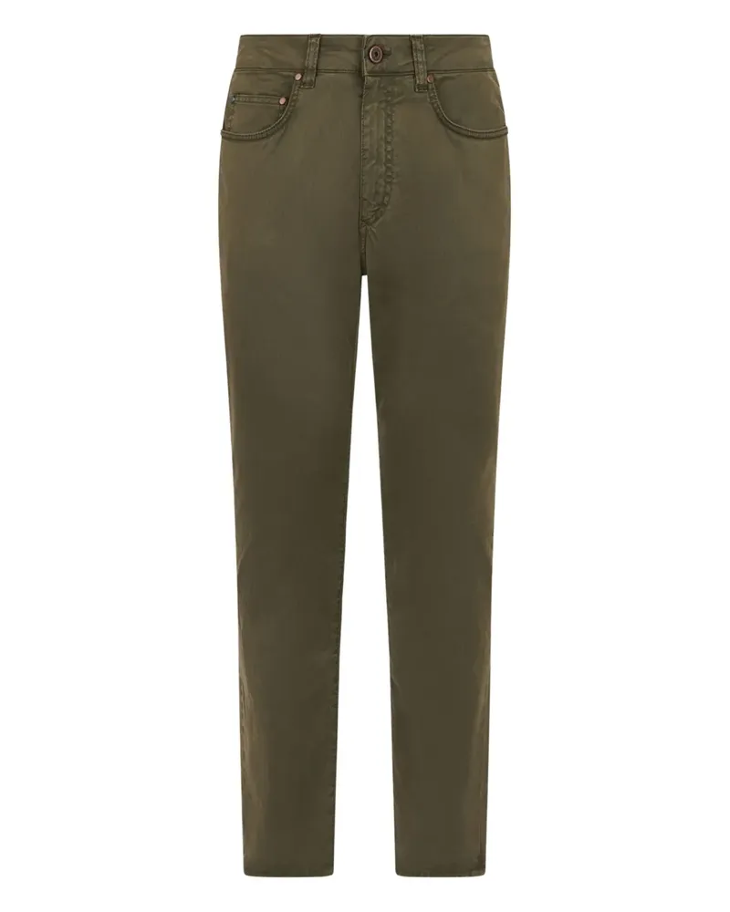 Boglioli Stückgefärbte Hose - Grün Grün