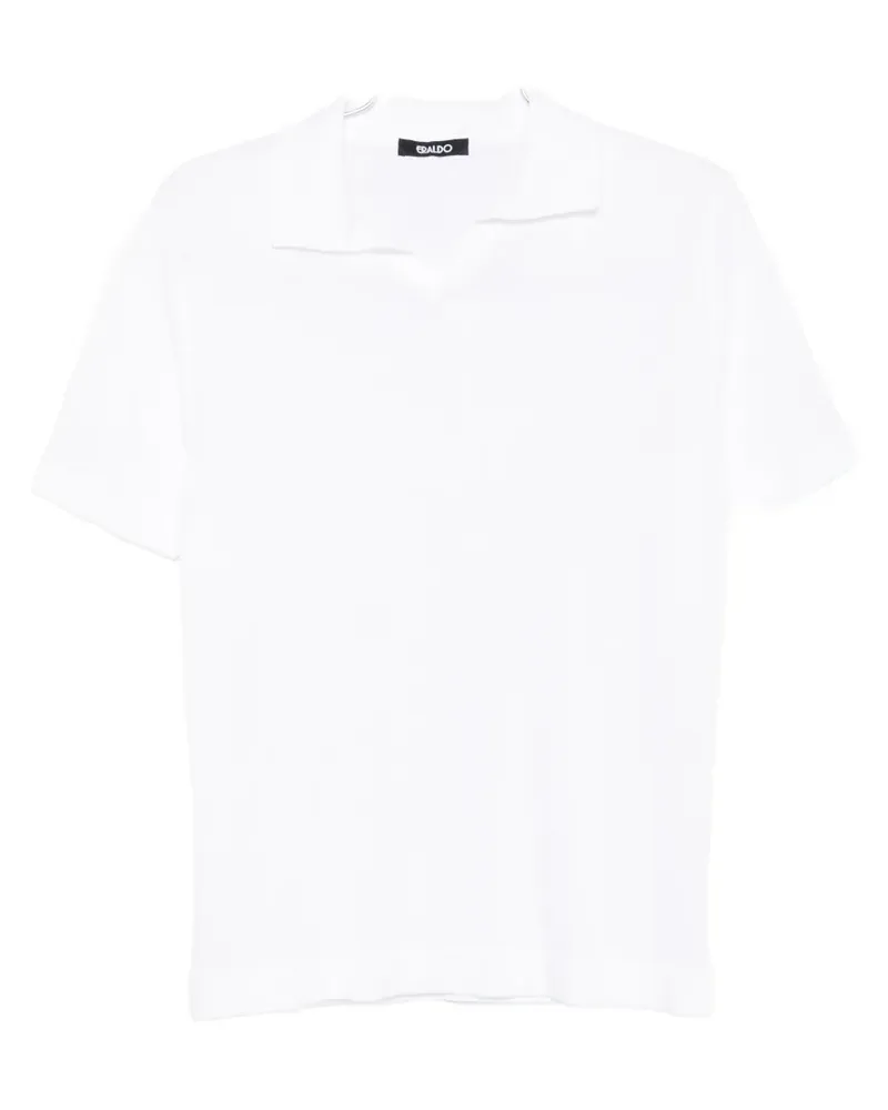 ERALDO V-neck T-shirt - Weiß Weiß