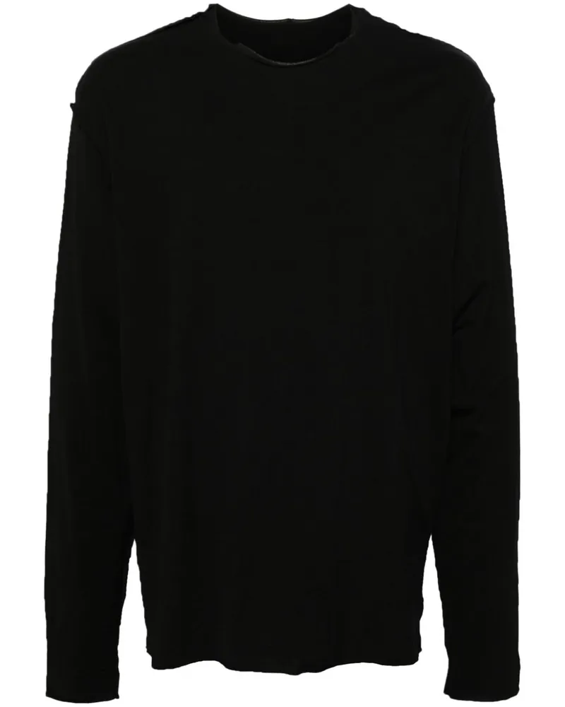 ATTACHMENT T-Shirt im Layering-Look Schwarz