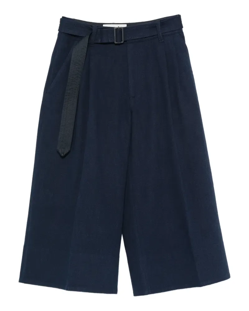 G-STAR RAW Culottes mit Gürtel - Blau Blau