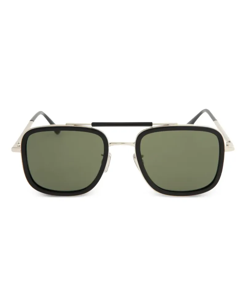 Givenchy Sonnenbrille mit eckigem Gestell - Silber Silber