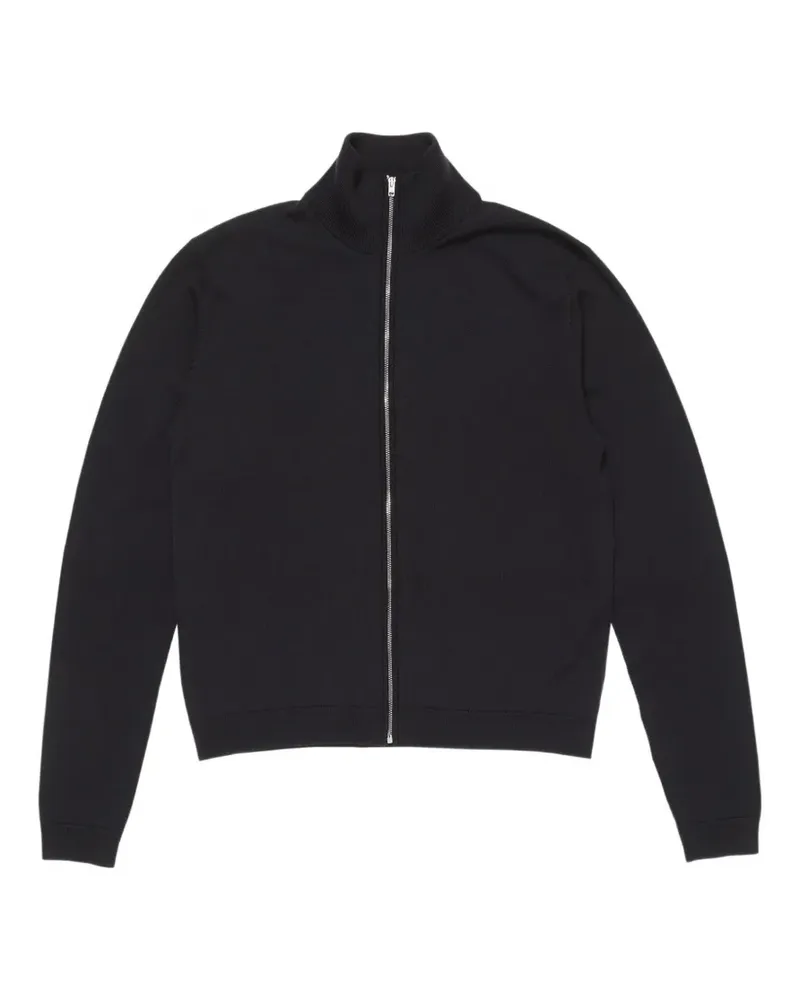 Acne Studios Cardigan mit Reißverschluss - Schwarz Schwarz