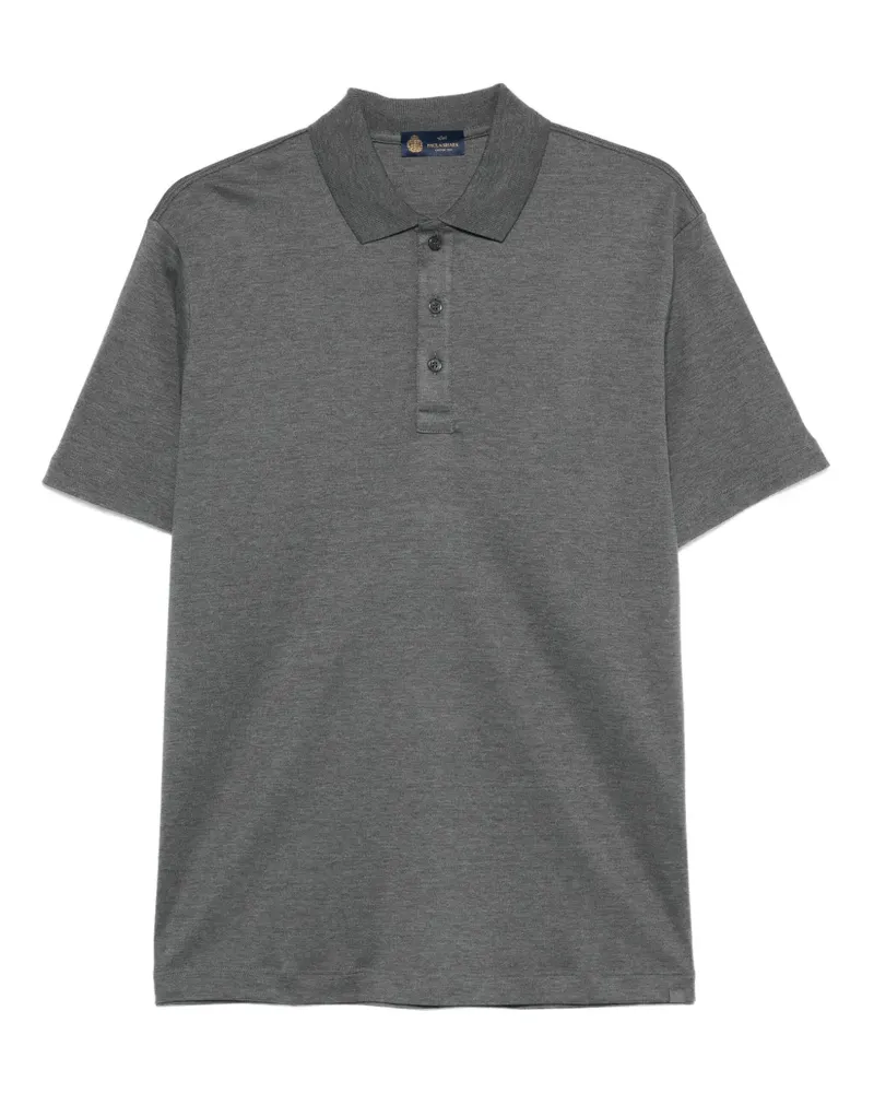 Paul & Shark Poloshirt mit kurzen Ärmeln - Grau Grau