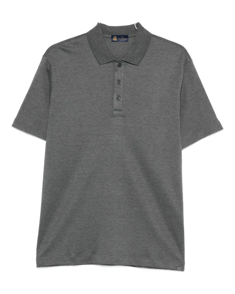 Paul & Shark Poloshirt mit kurzen Ärmeln - Grau Grau