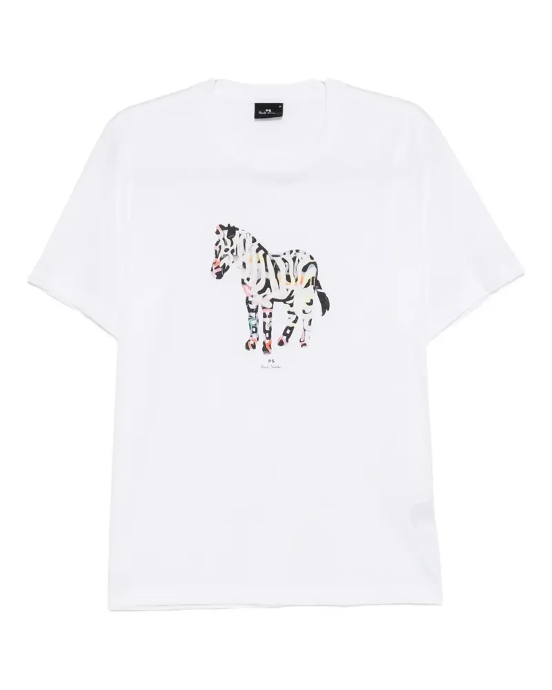 Paul Smith T-Shirt mit grafischem Print - Weiß Weiß