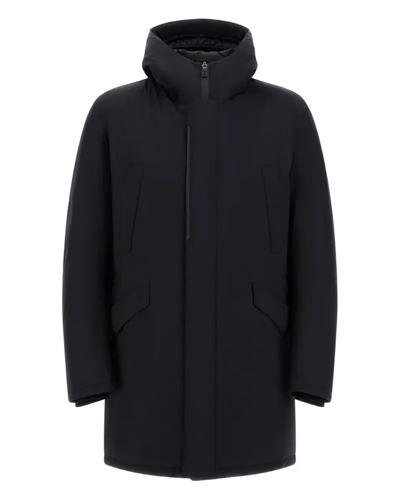 Herno Parka mit Kapuze - Schwarz Schwarz