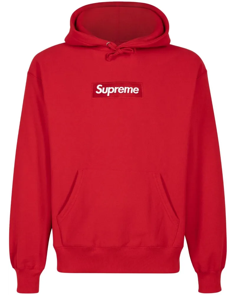 Supreme Being Box Logo "FW 23" Hoodie Rot