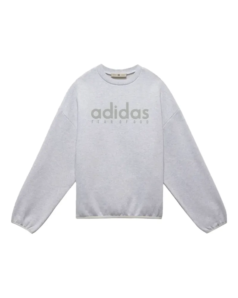 adidas Stadium fleece "Light Grey" sweatshirt - Grau Grau