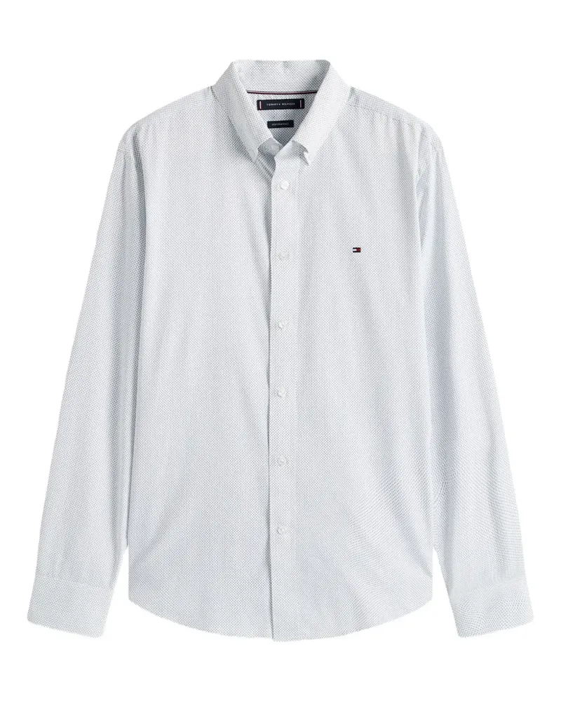 Tommy Hilfiger Langärmeliges Hemd - Weiß Weiß
