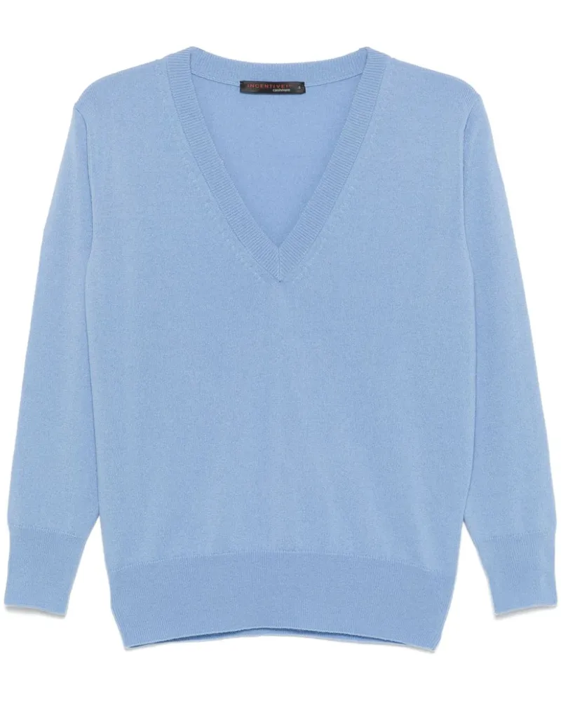 INCENTIVE! cashmere Ginan Pullover - Blau Blau