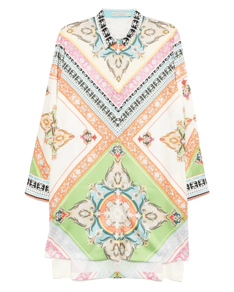 Mary Katrantzou Verona Hemdkleid - Gelb Gelb