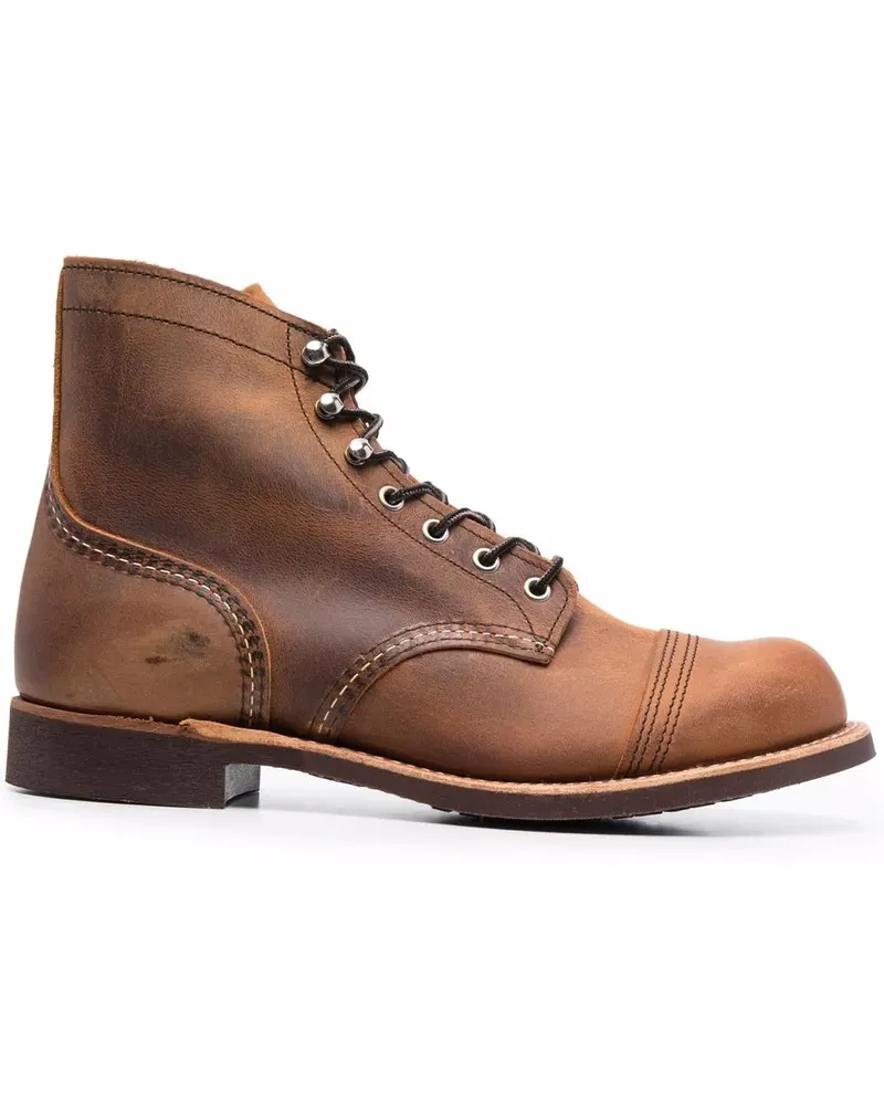 Red Wing Shoes Knöchelhohe Schnürstiefel - Braun Braun