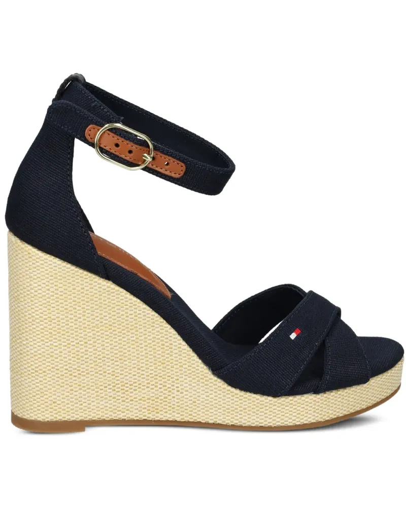 Tommy Hilfiger Sandalen aus Leder - Blau Blau