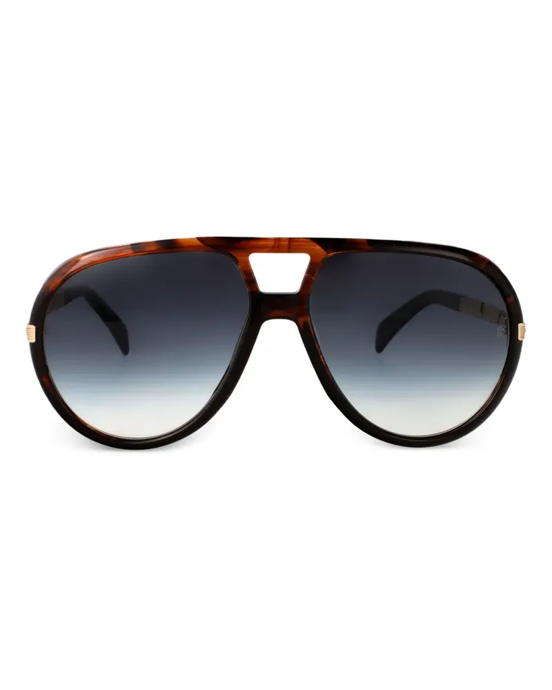 EYEWEAR by DAVID BECKHAM Voyager Pilotenbrille - Braun Braun
