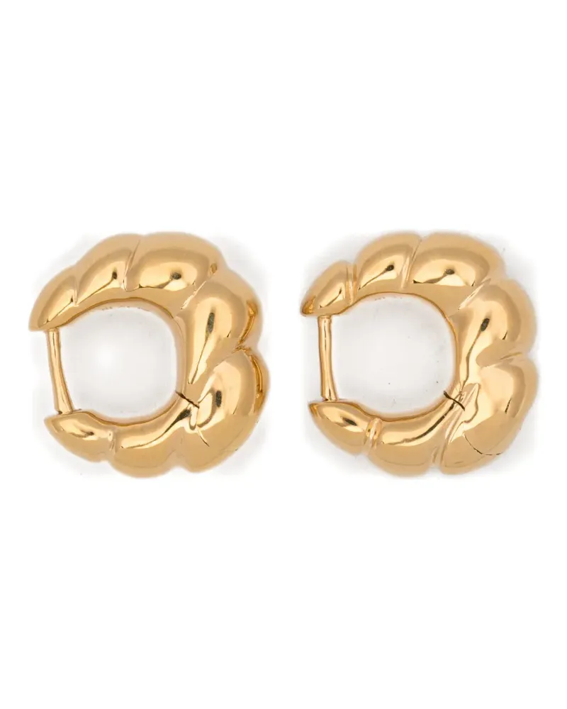 Maria Black Robe huggie earrings - Gold Gold