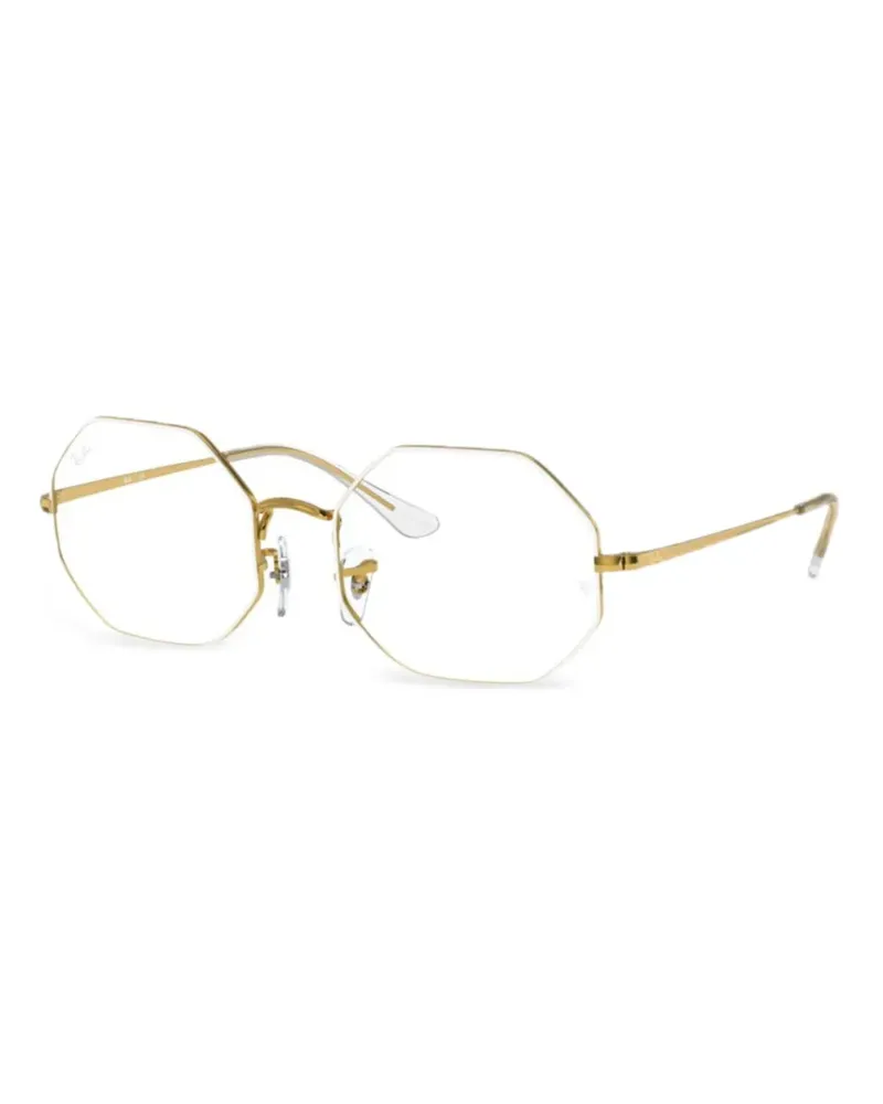 Ray Ban Octagon Sonnenbrille - Gold Gold