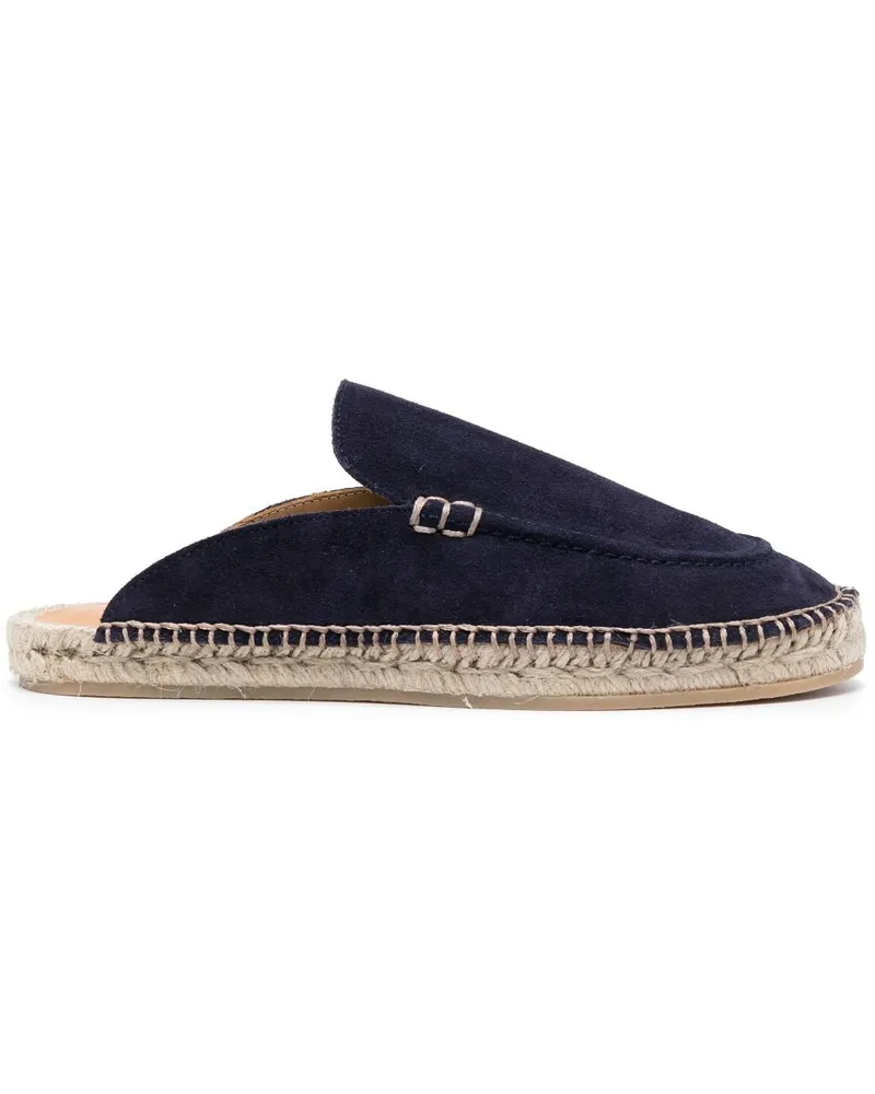 Scarosso Espadrilles aus Wildleder - Blau Blau