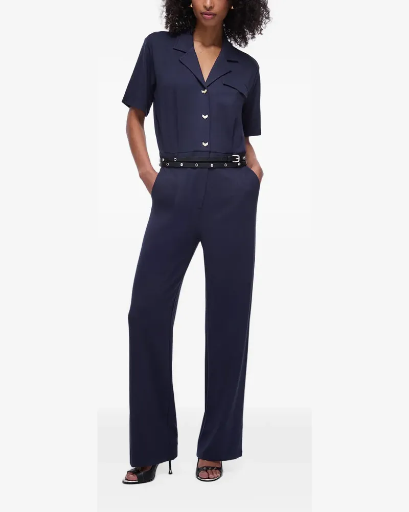 Liu Jo Milanese Jumpsuit - Schwarz Schwarz