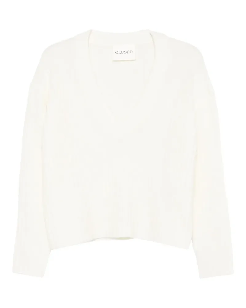 Closed Pullover mit V-Ausschnitt - Nude Nude