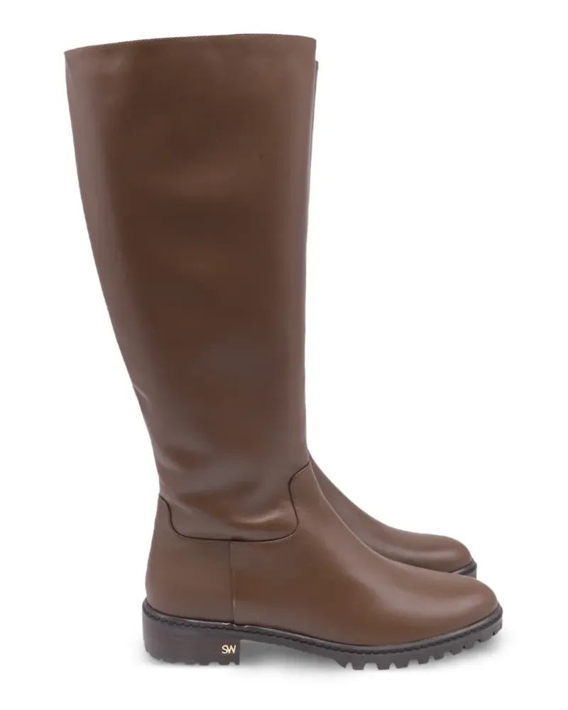 Stuart Weitzman leather boots - Braun Braun