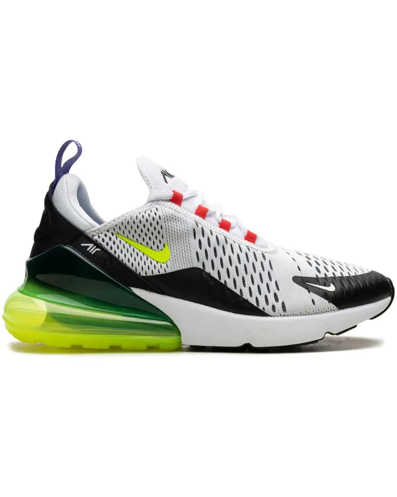 Nike Air Max 270 "White/Volt/Siren Red" Sneakers - Weiß Weiß