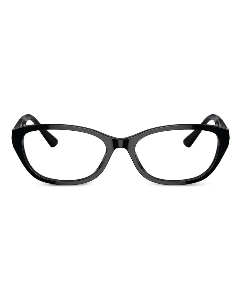 Jimmy Choo Brille mit Cat-Eye-Gestell - Schwarz Schwarz