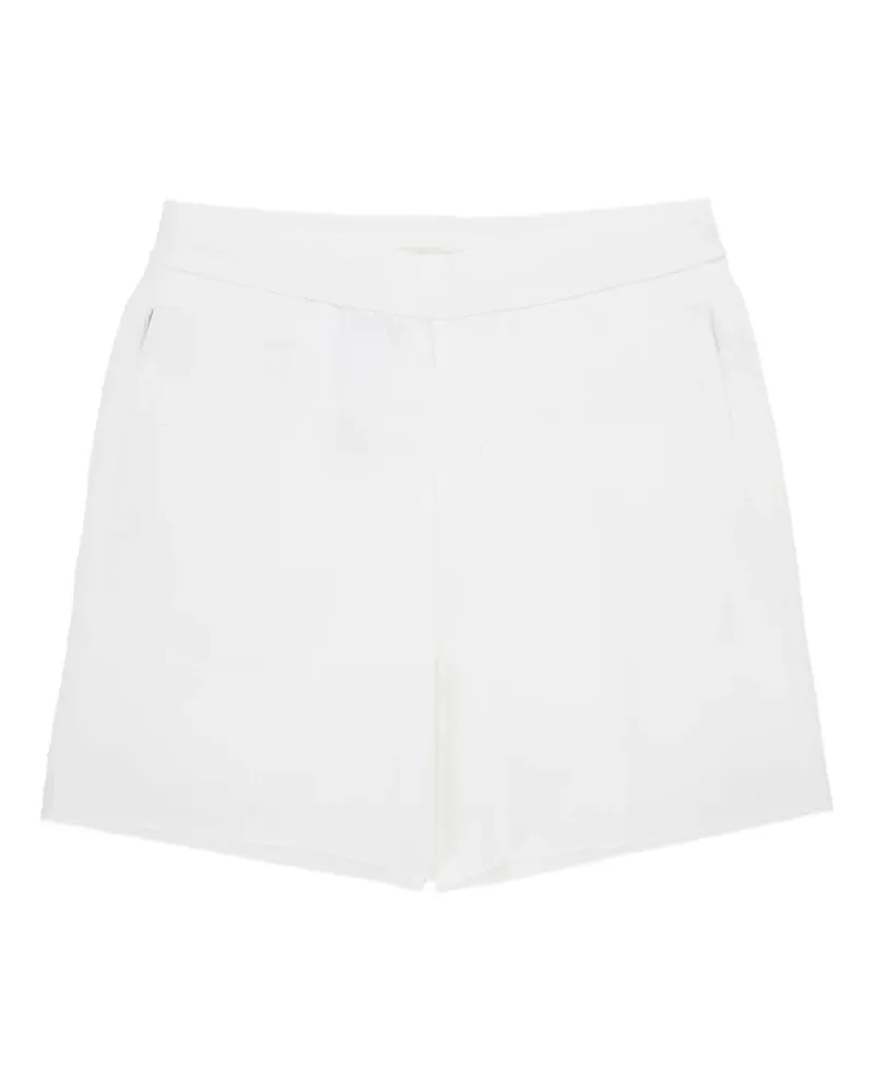 Emporio Armani Shorts mit Logo - Weiß Weiß
