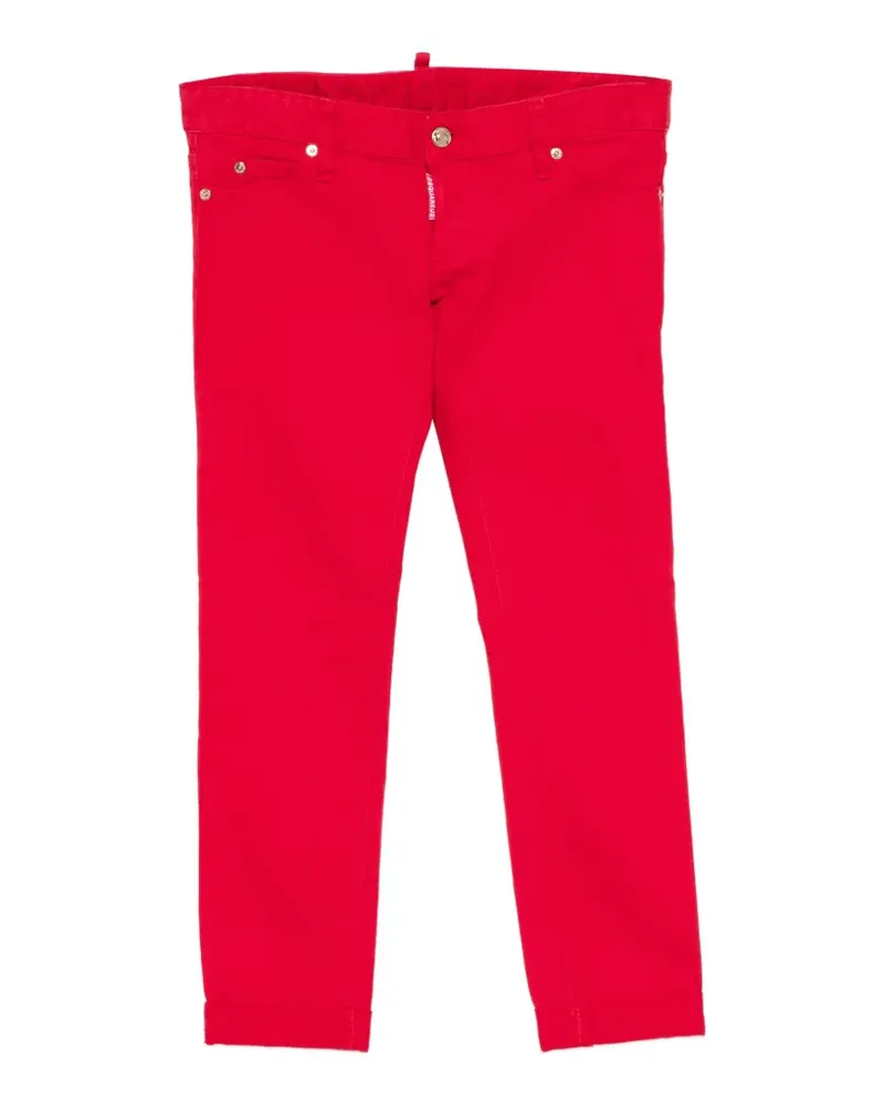Dsquared2 Jeans mit Logo-Detail - Rot Rot