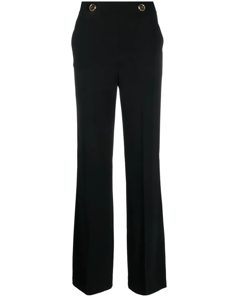 Pinko Hose mit hohem Bund - Schwarz Schwarz