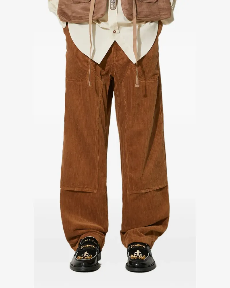 Engineered Garments Cordhose mit Einsätzen - Braun Braun
